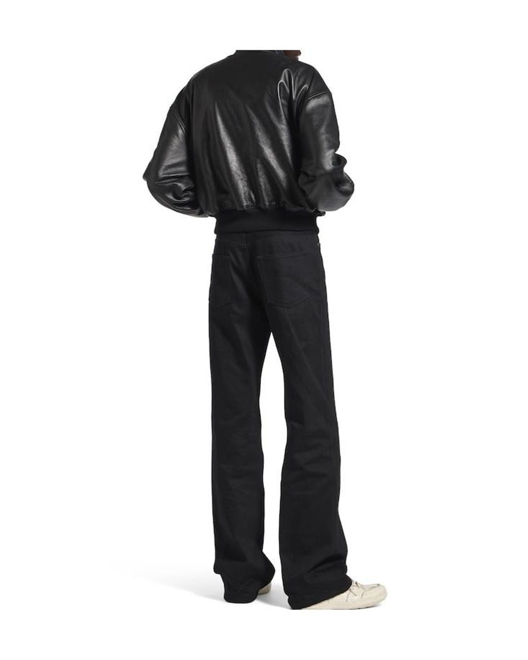 Balenciaga Black Straight-Leg Jeans