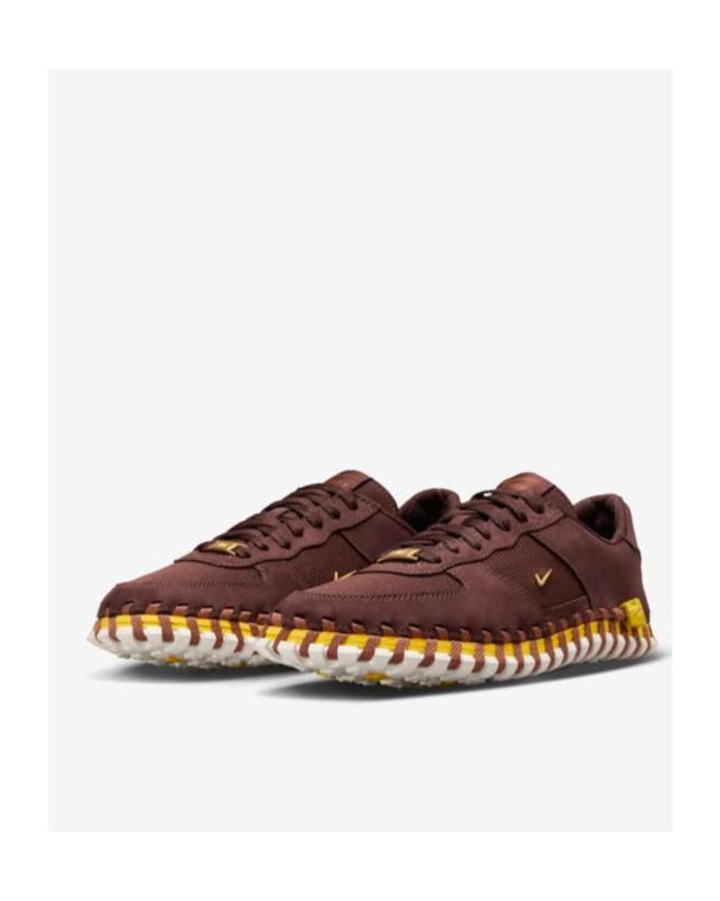 Nike Brown J Force 1 Low Lx Sp Lace-Up Sneakers