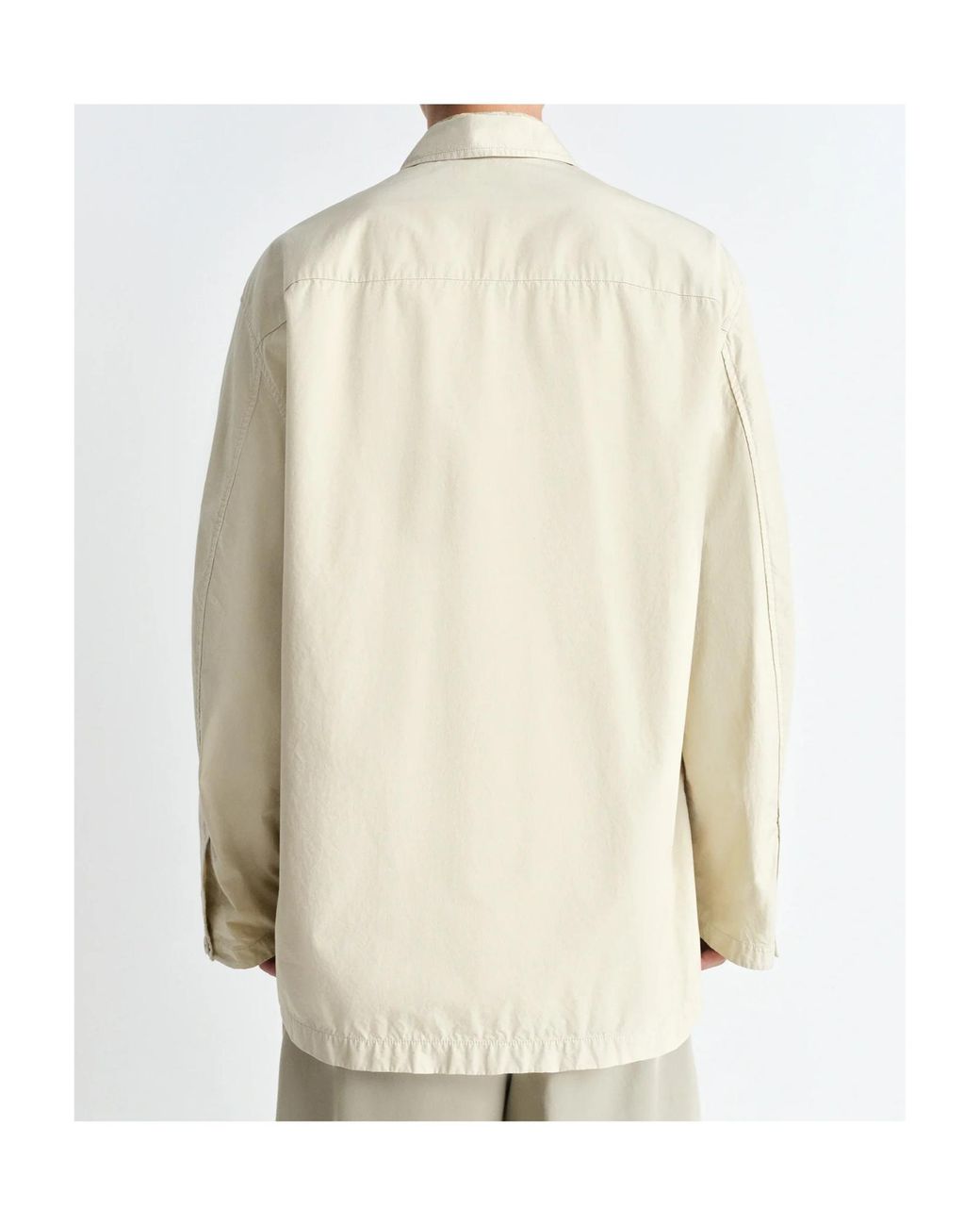 Lemaire Natural Workwear Shirt Jacket for men