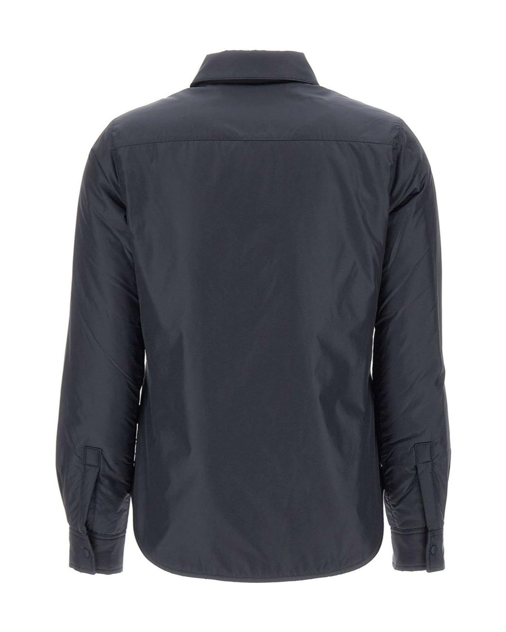 Aspesi Blue Glue Padded Overshirt Jacket