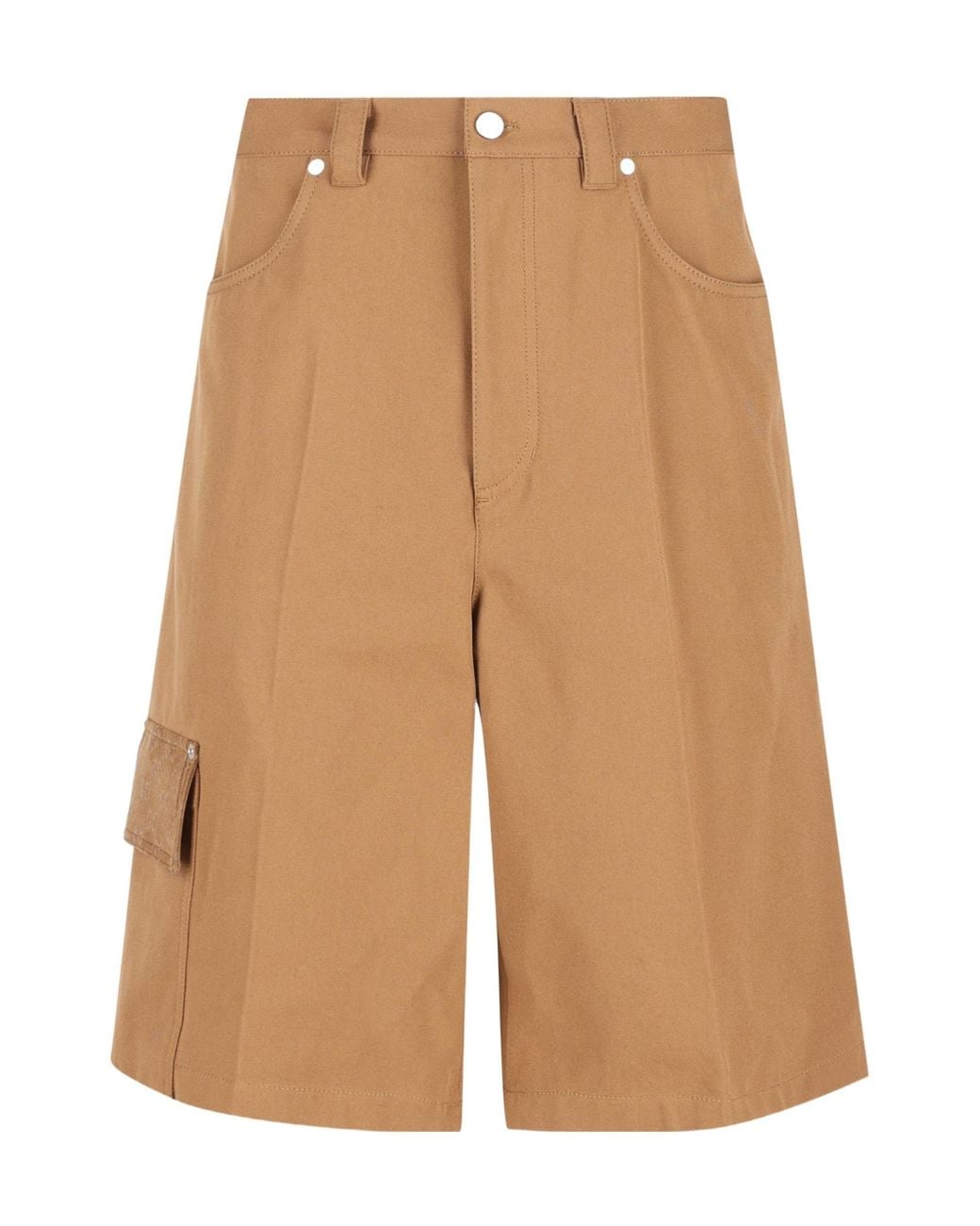 Gucci Natural Gg Monogram Shorts for men