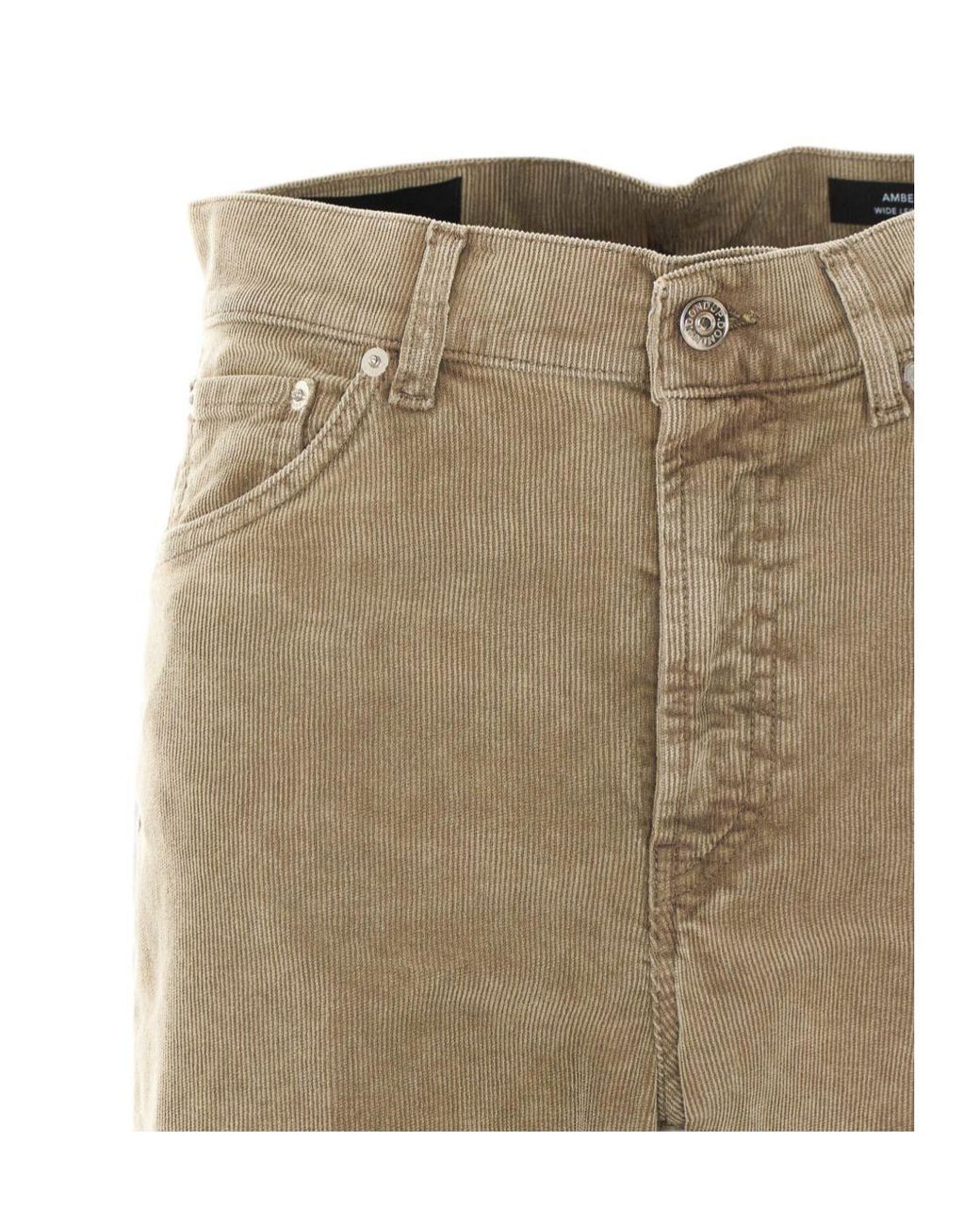 Dondup Natural Logo-Patch Denim Trousers