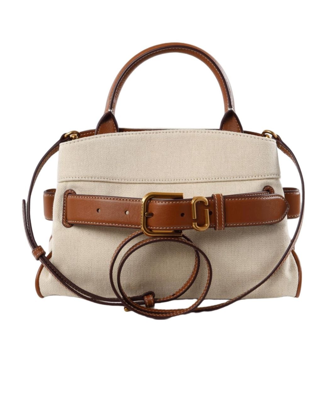Marc Jacobs Brown Dakota Small Belted Shoulder Bag