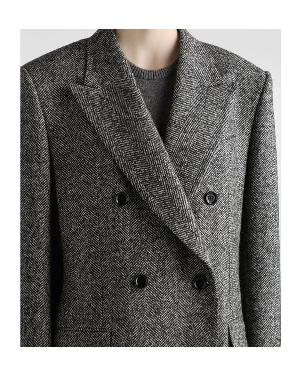 Dolce & Gabbana Gray Button-Fastening Blazer