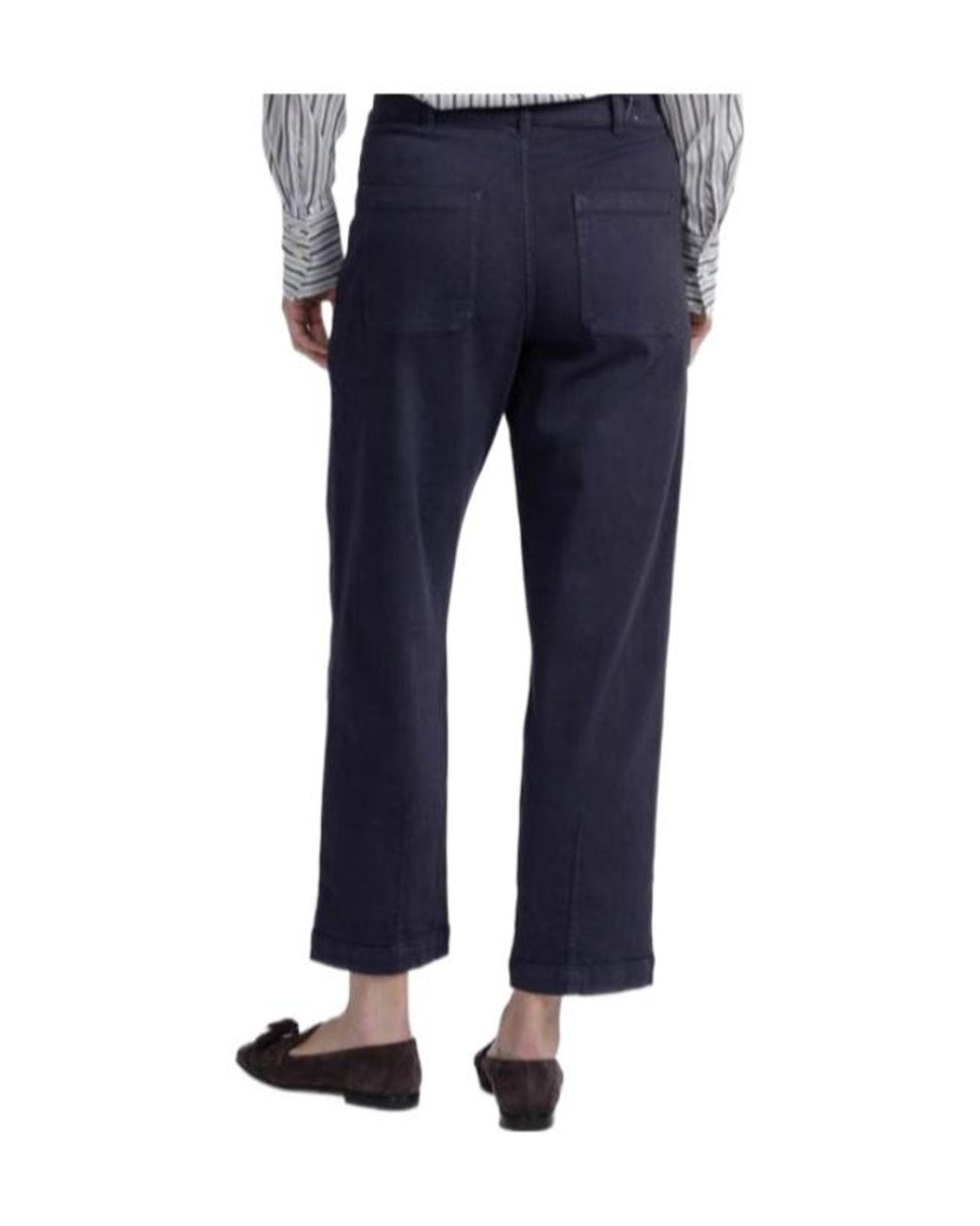 Eleventy Blue Straight-Leg Casual Trousers