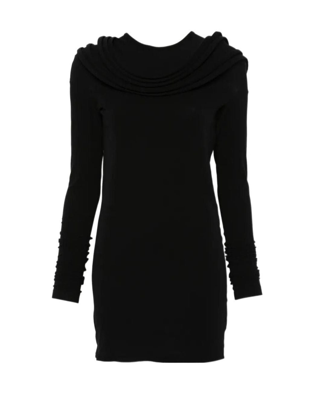 Junya Watanabe Black Long-Sleeve Top