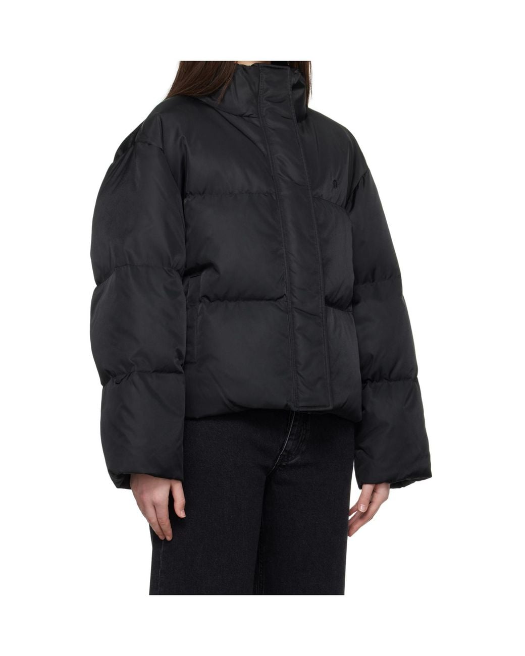 Anine Bing Black Dorian Puffer Jacket
