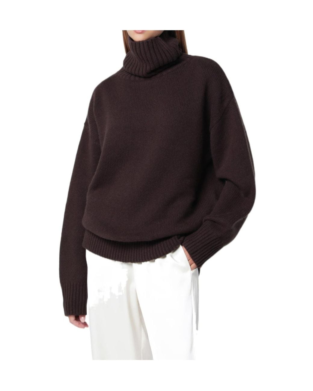 Extreme Cashmere Black Turtleneck Sweater