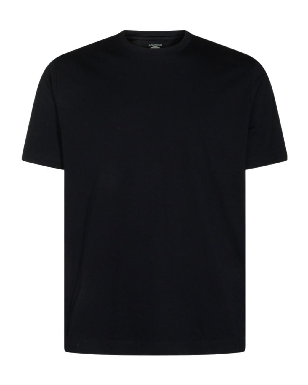 Mazzarelli Black Puglia Classic T-Shirt for men