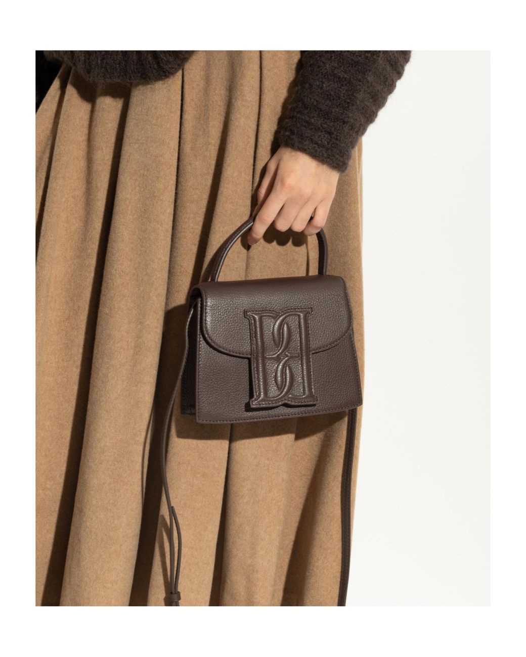 By Malene Birger Brown Ramil Crossbody Bag