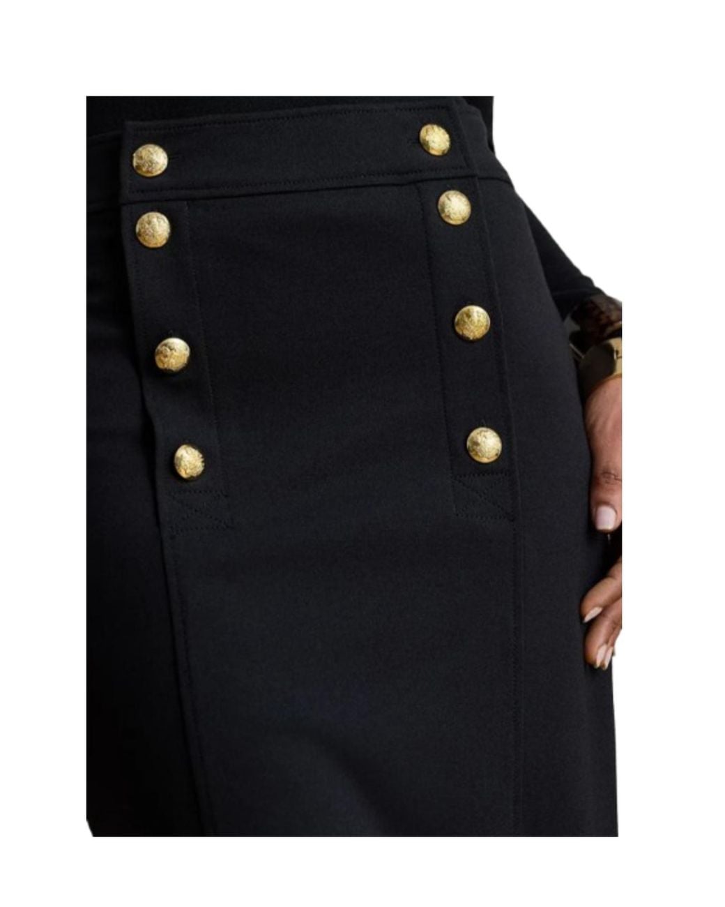 Ralph Lauren Black Pencil Skirt