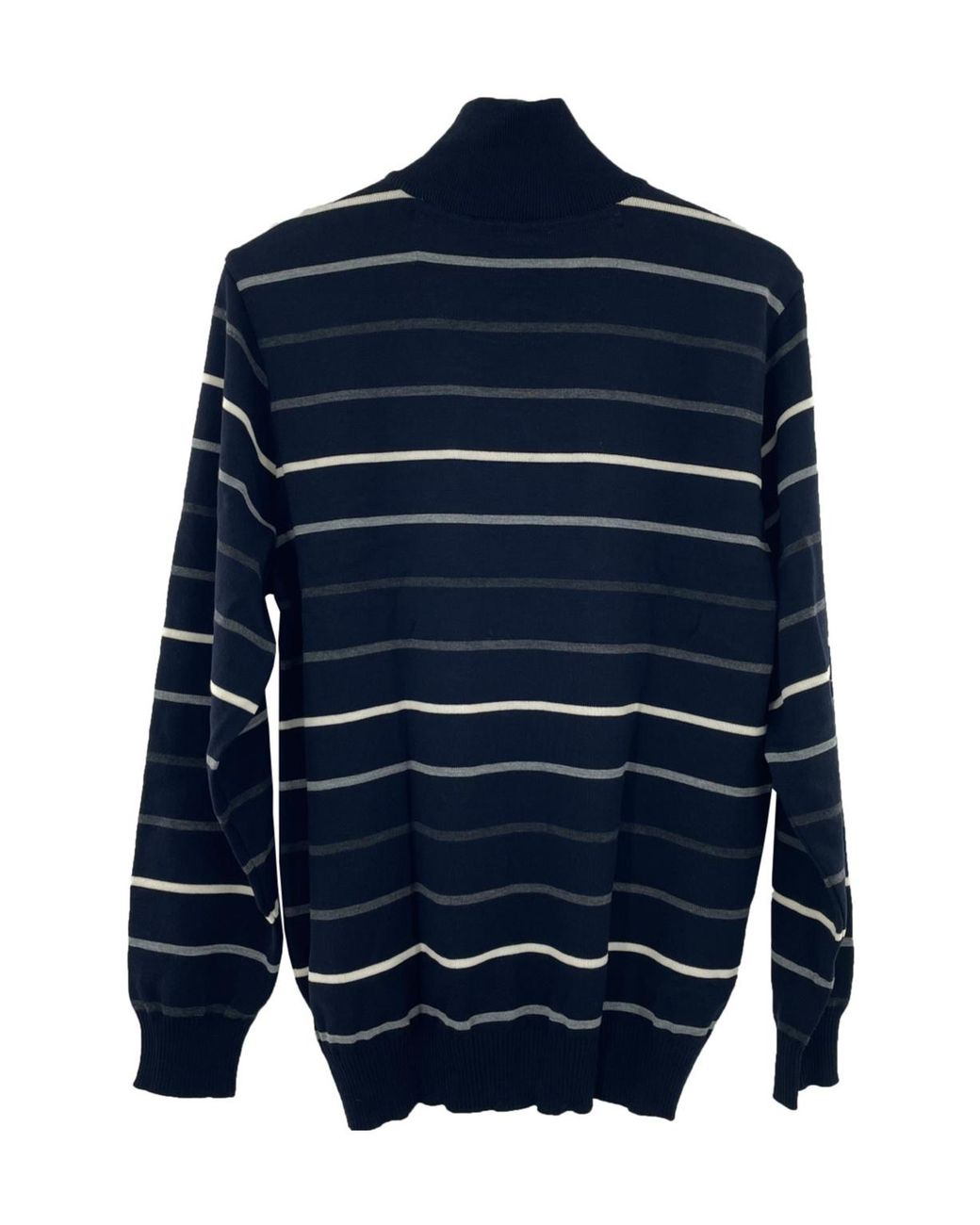 Paul & Shark Blue Striped Long-Sleeved Sweater for men