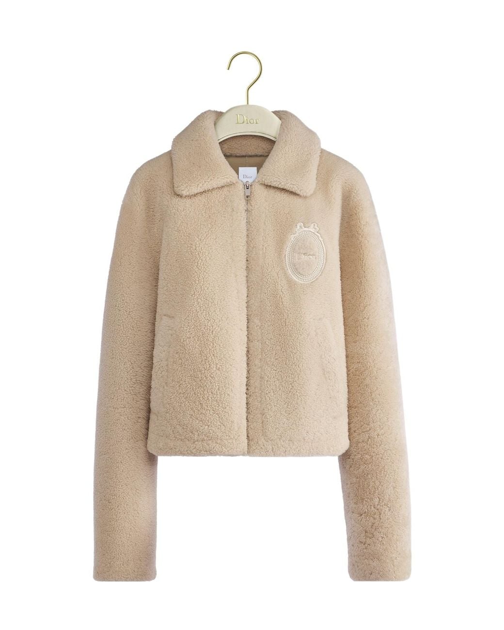 Dior Natural Médaillon Zipped Jacket