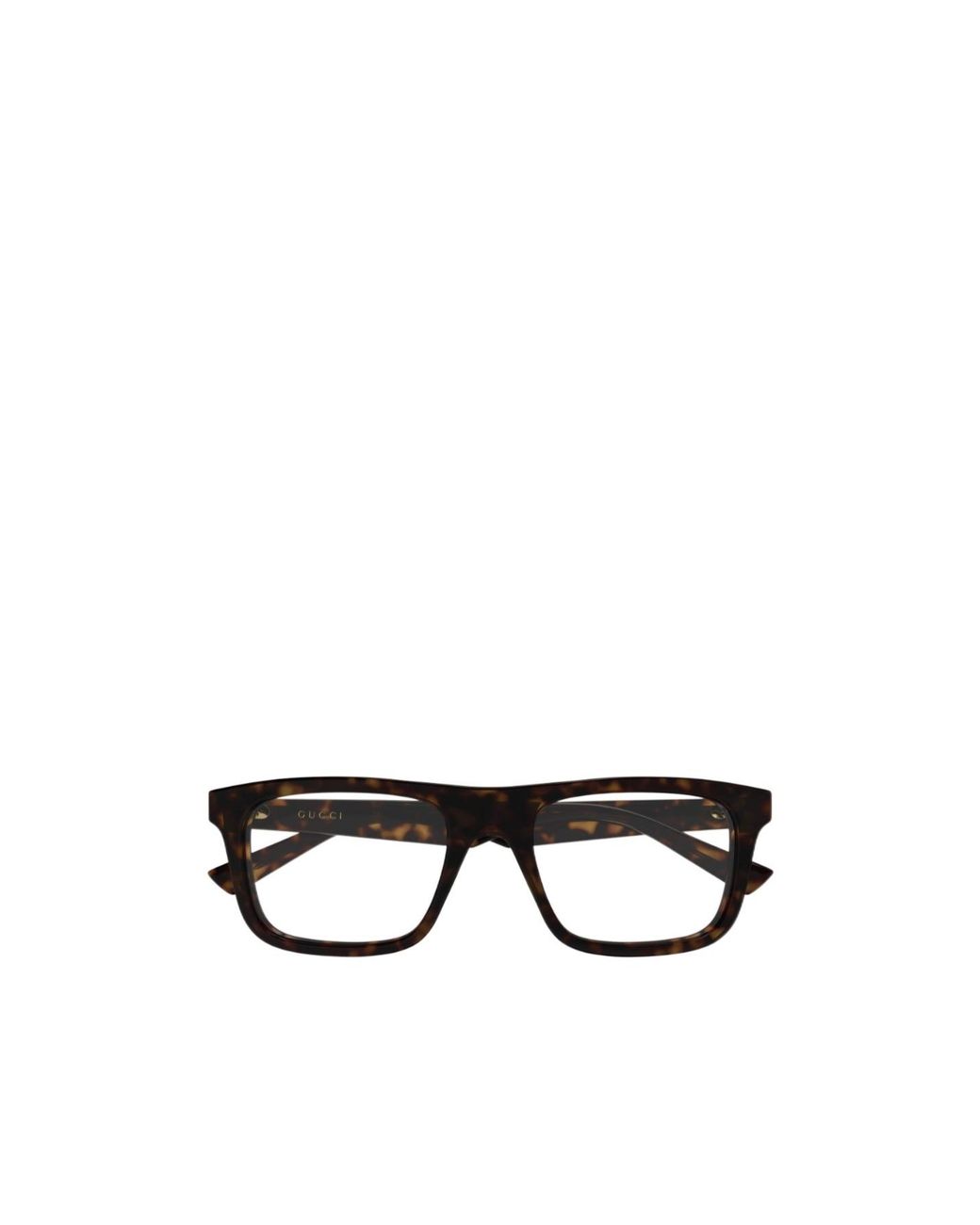 Gucci White Eyewear Square Frame Glasses for men