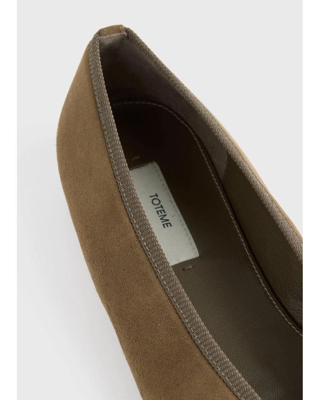 Totême Brown Totême Minimalist Ballerinas