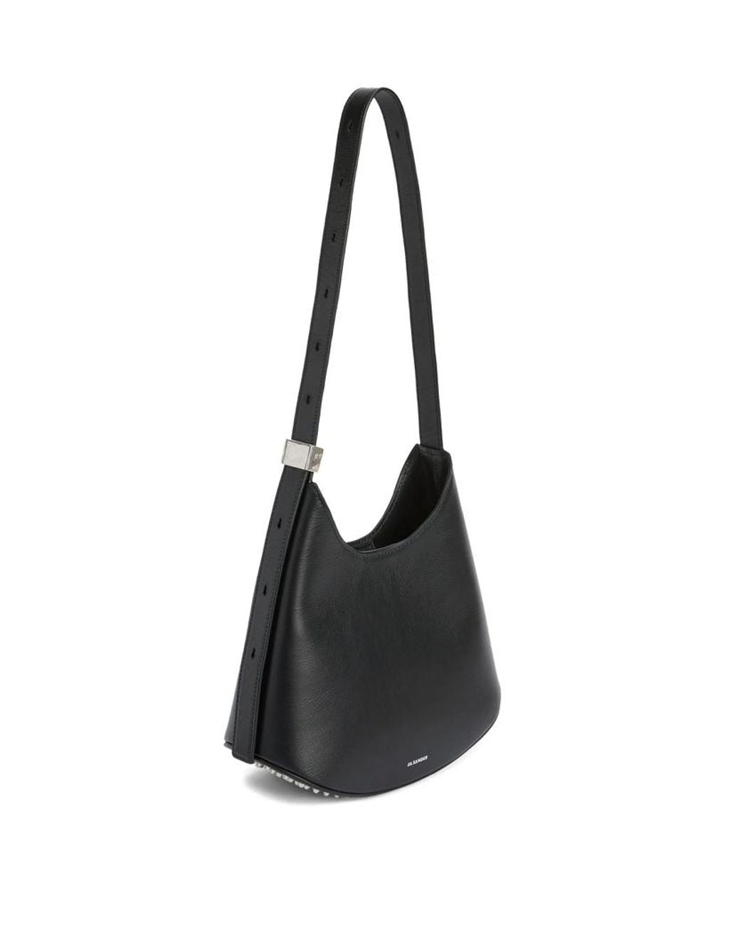 Jil Sander Black Eldorado Small Shoulder Bag
