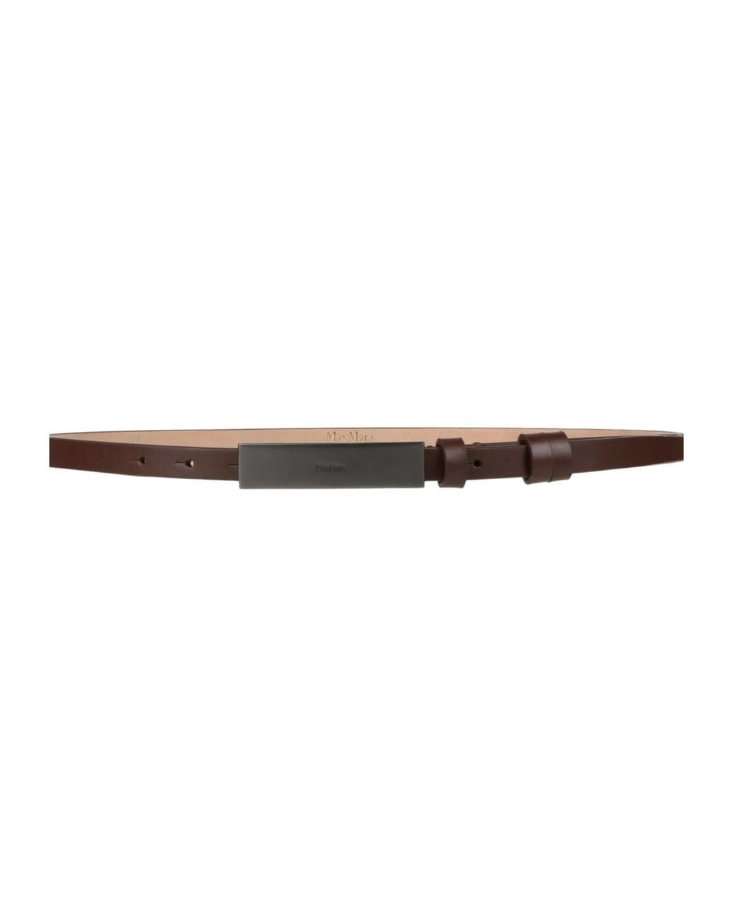Max Mara Natural Skinny Belt Thin Belt