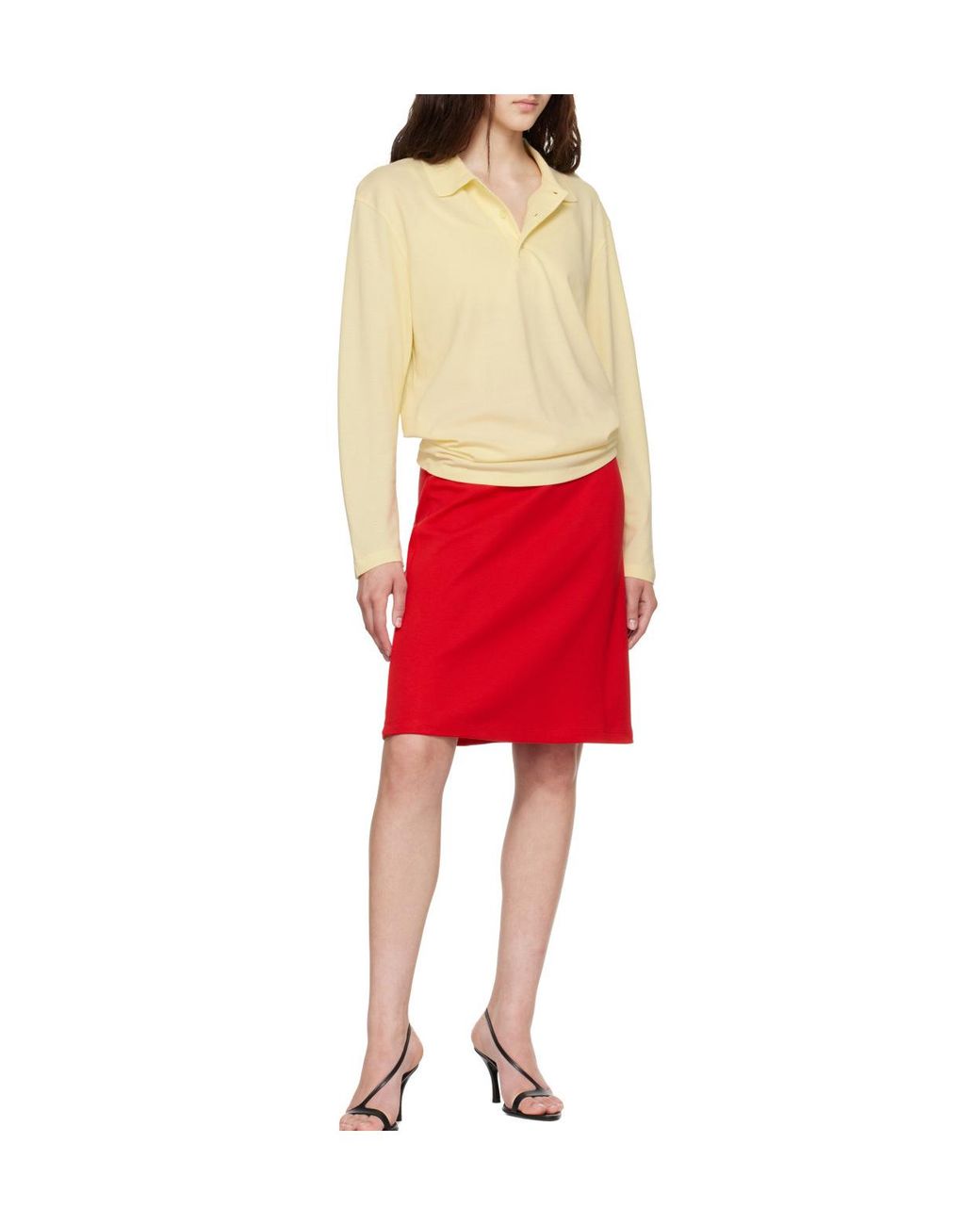 Flore Flore Red Diana Polo Shirt