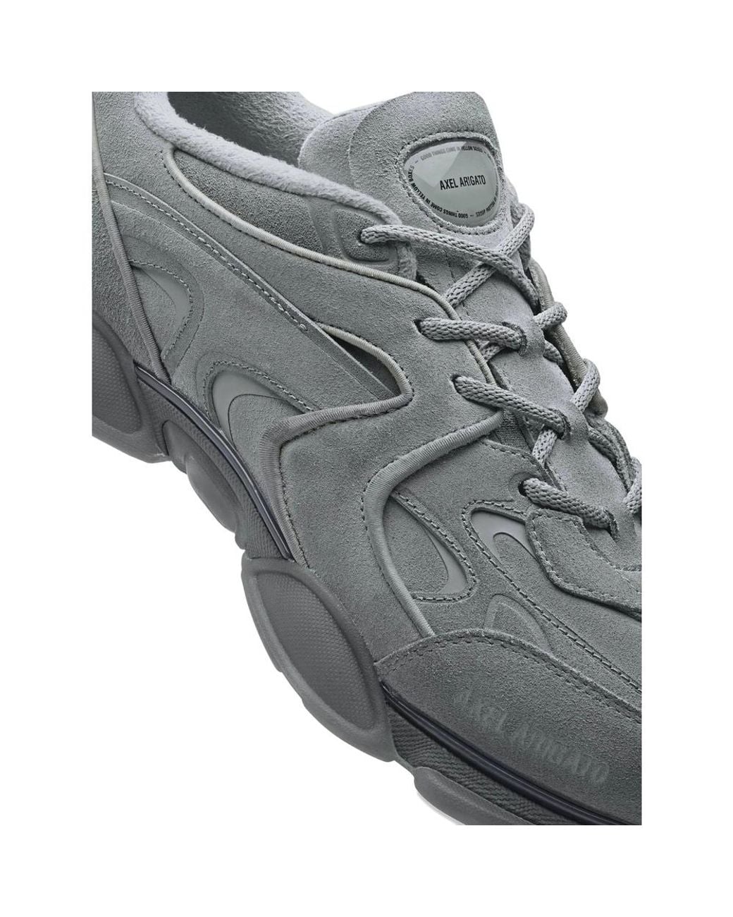 Axel Arigato Gray Lace-Up Sneakers for men