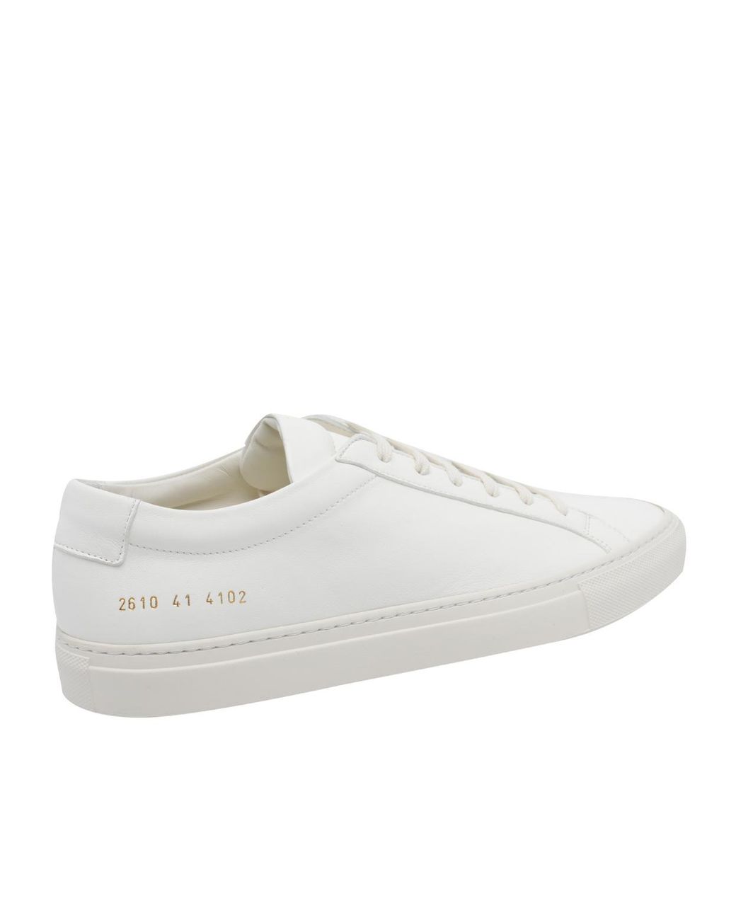 Common Projects White Achilles Premium Sneakers for men