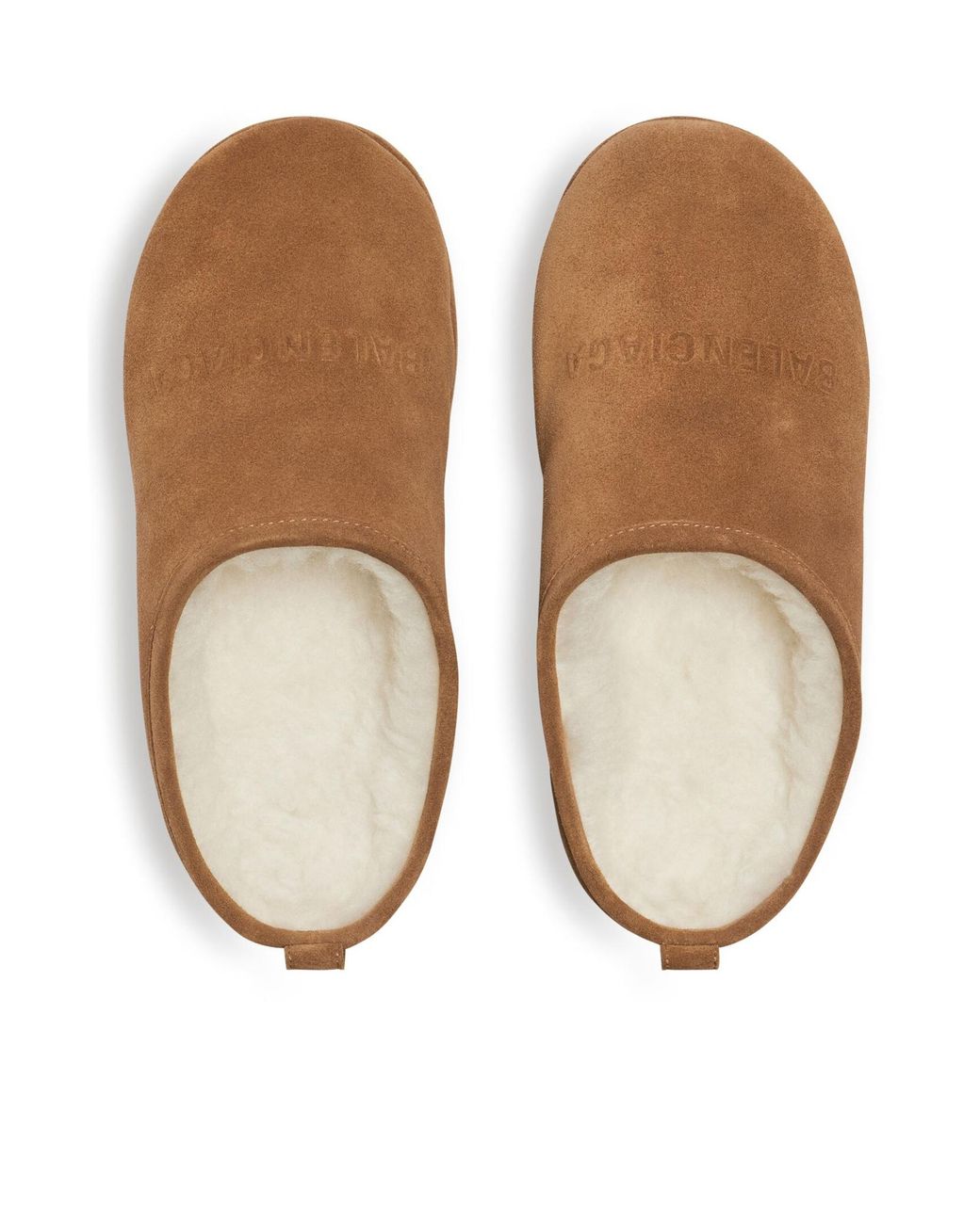 Balenciaga Brown Alaska Platform Mules