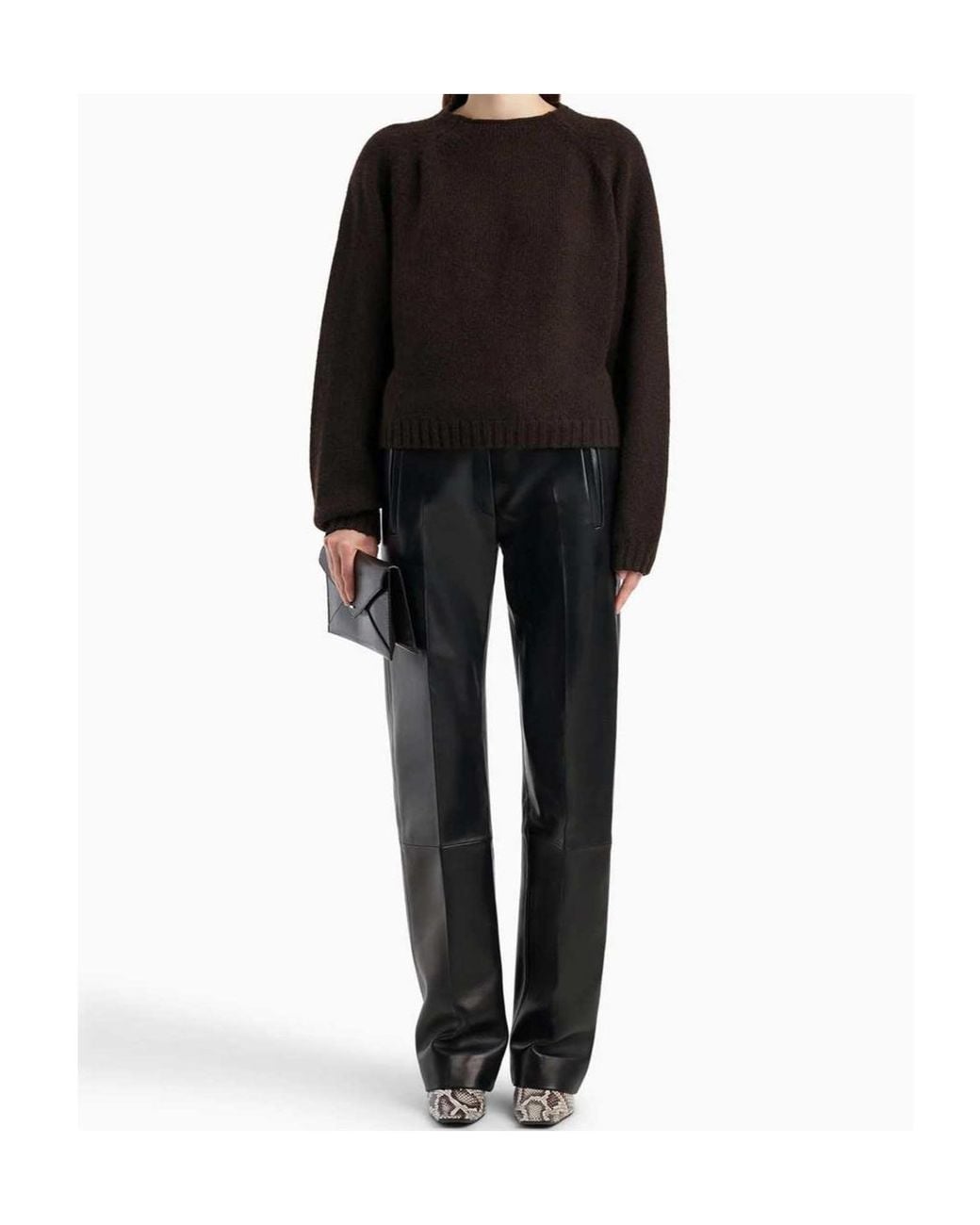 Khaite Brown Simone Sweater