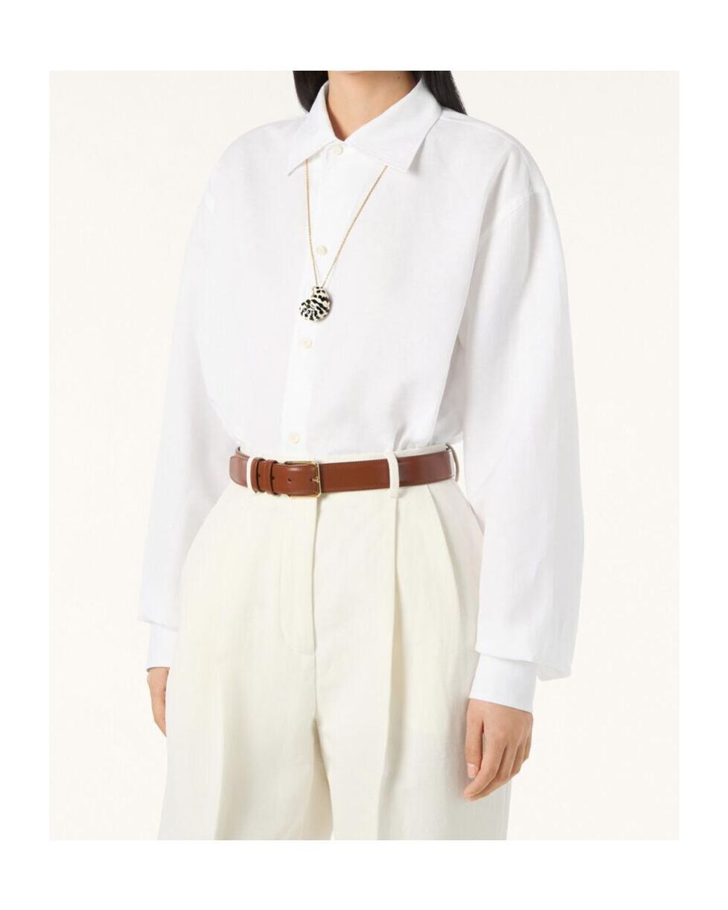 Loro Piana White Franco Shirt