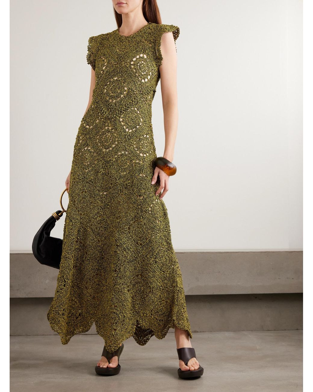 Ulla Johnson Green Minimalist Dress