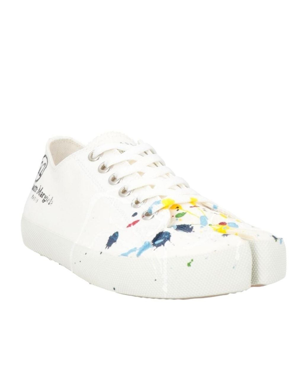 Maison Margiela Natural Low-Top Canvas Shoes