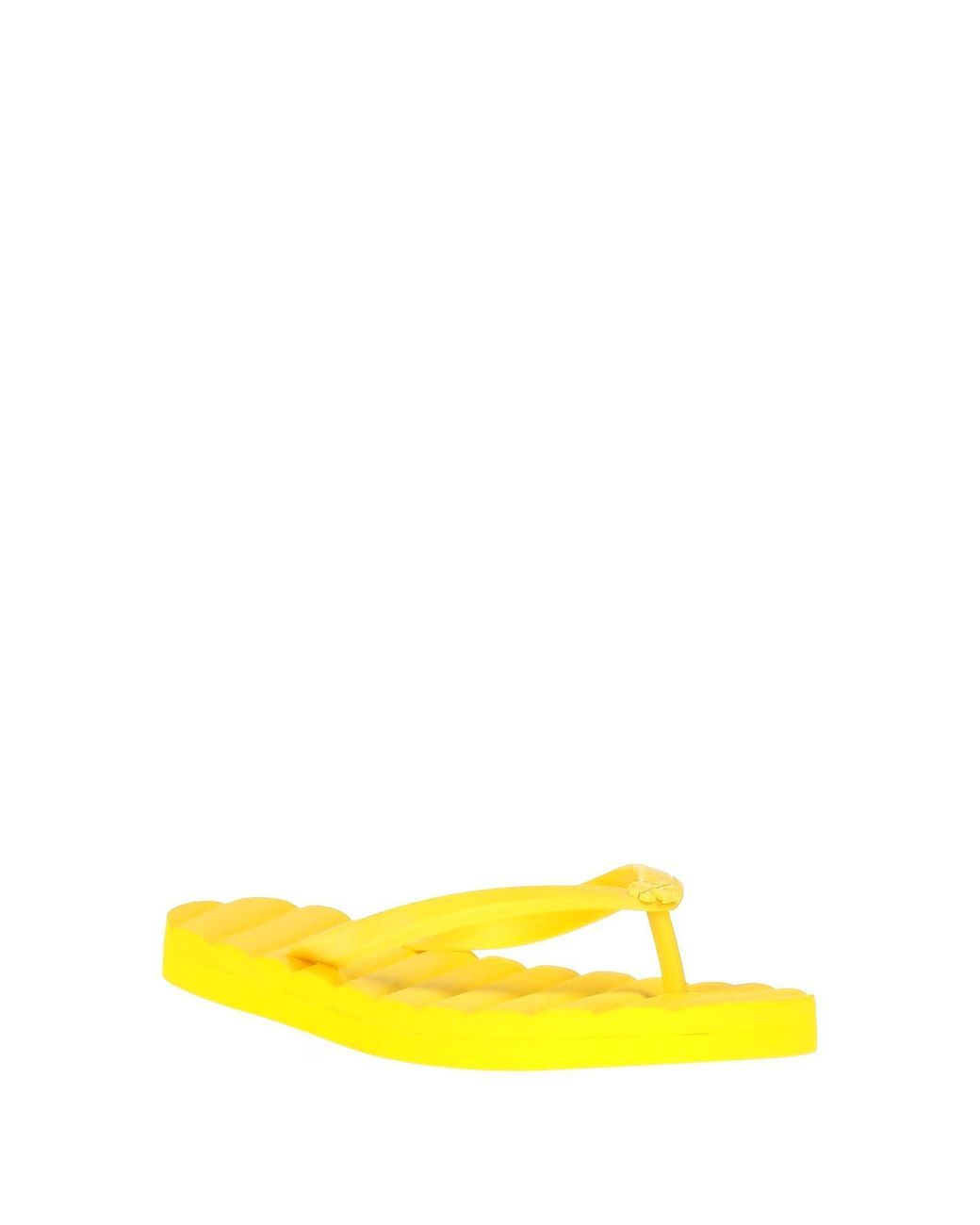 Tory Burch Yellow Minimalist Comfortable Non-Slip Flip-Flops