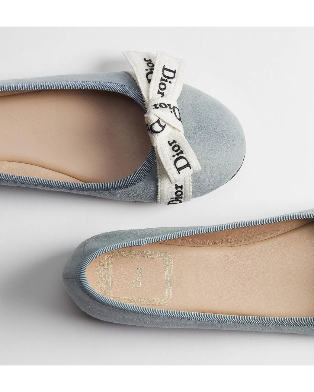 Dior Gray J'A Ballet Flat