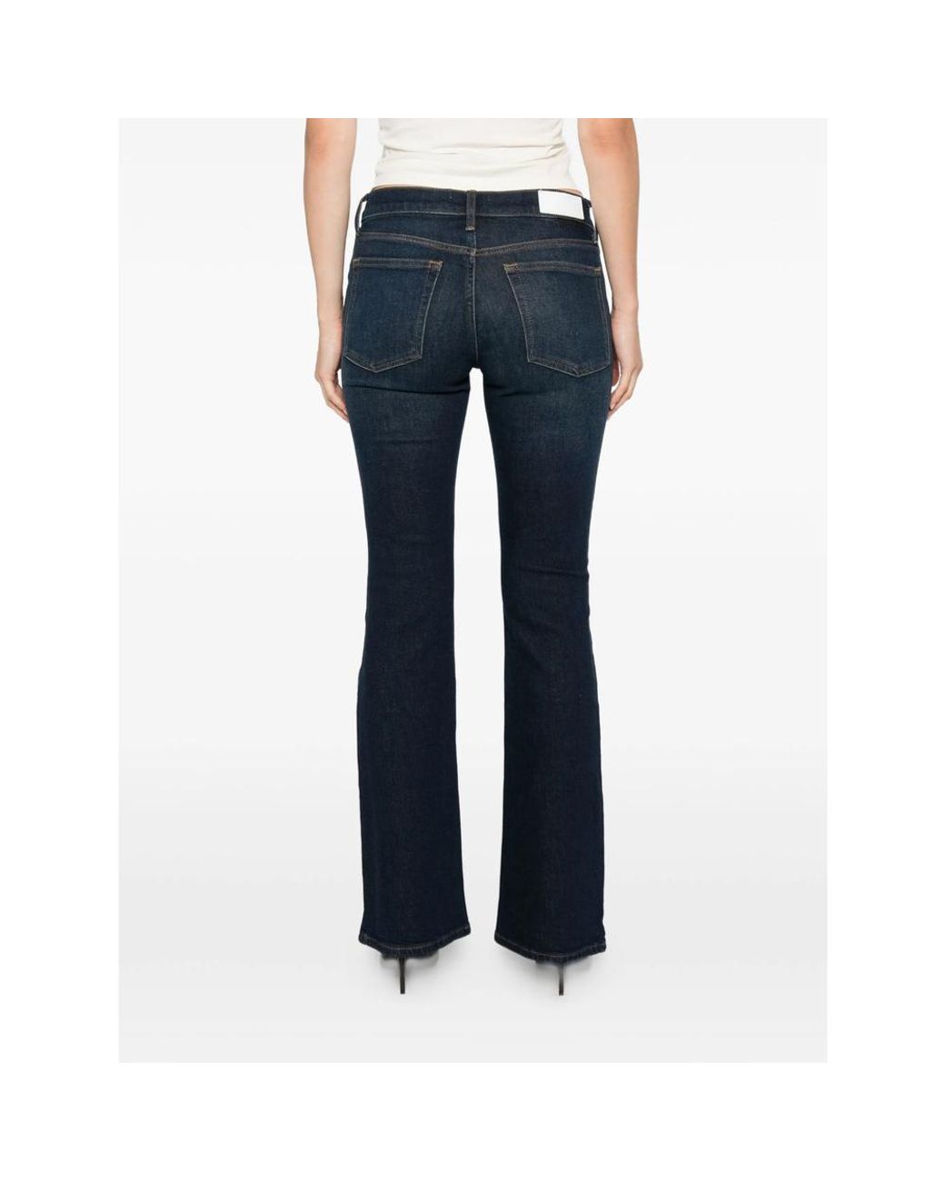 Re/done Blue Belt-Loop Jeans