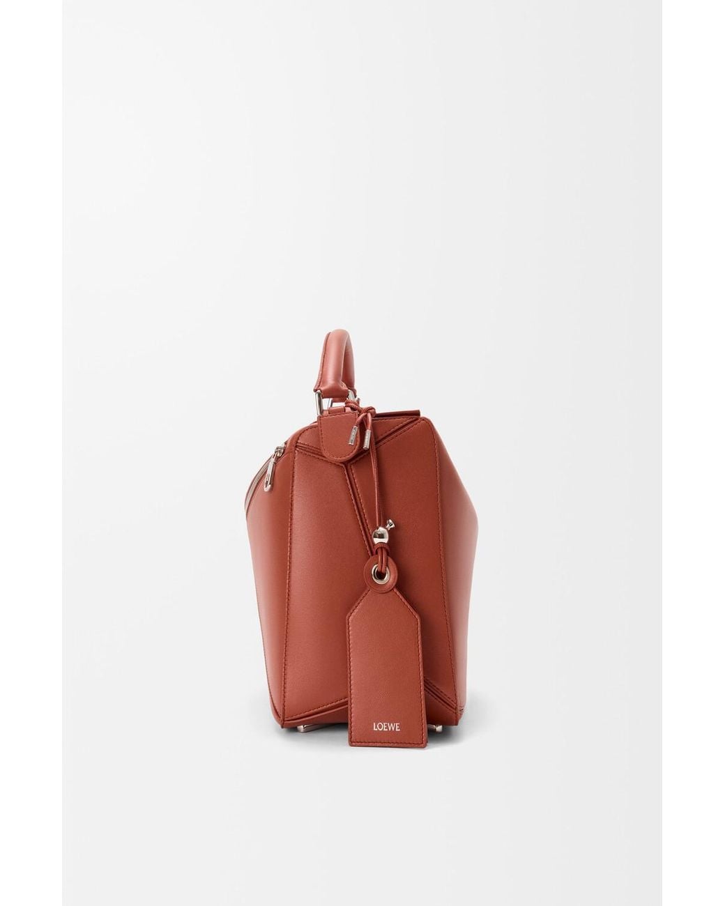Loewe Red Large Featherlight Puzzle Bag for men