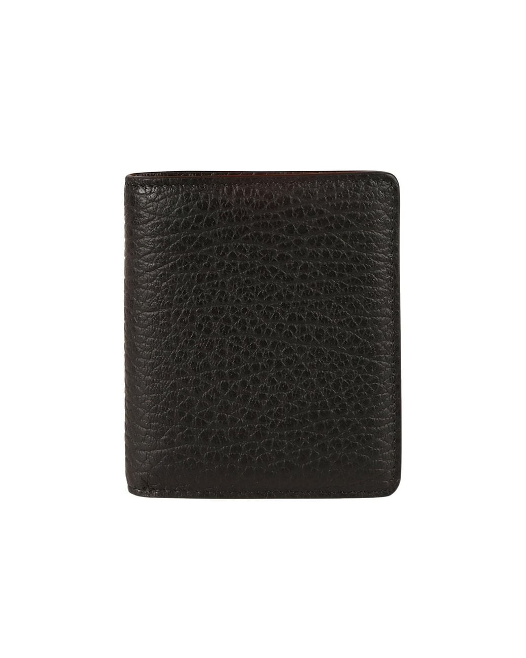 Maison Margiela Black Four Stitches Pocket Cardholder for men