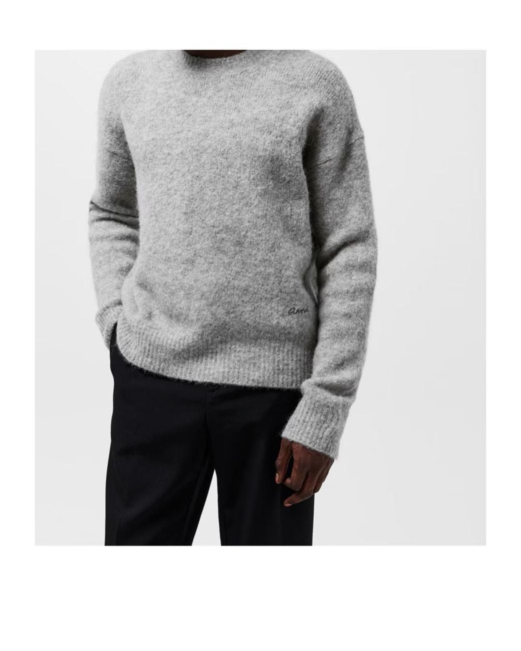 AMI Gray Jumper for men