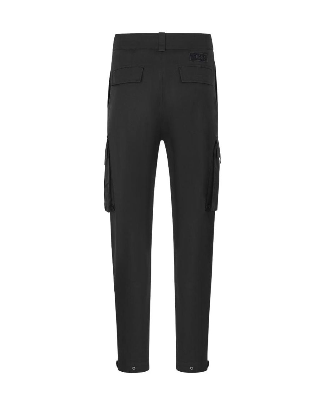 Dior Black Homme Zip Detailed Cargo Pants for men