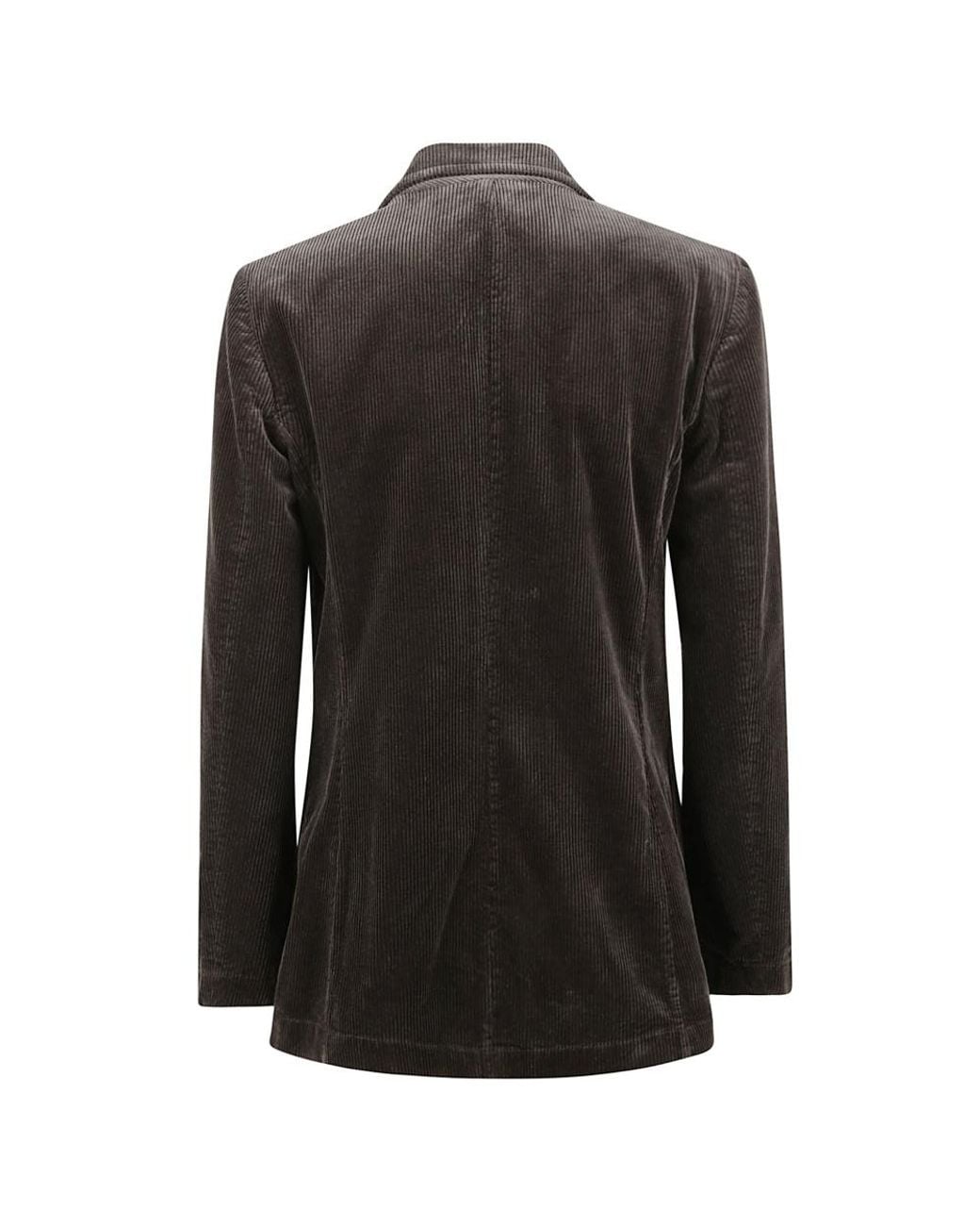 Aspesi Black Single-Breasted Suit Jacket