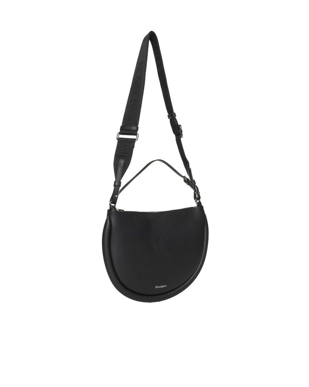 J.W. Anderson Black Zipped Shoulder Bag