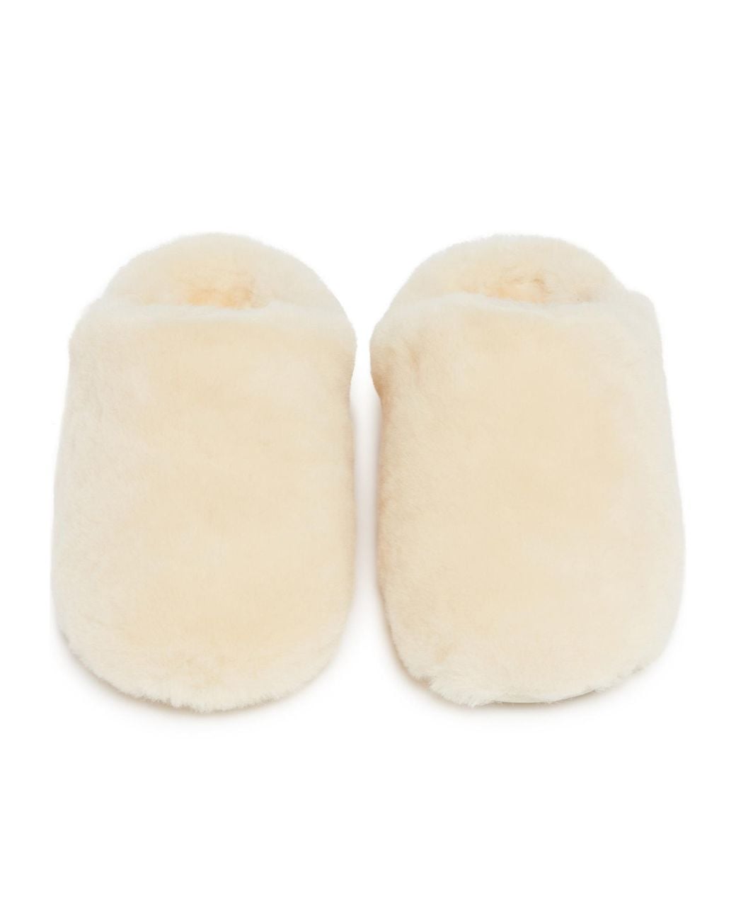 Ugg Natural Elea Plush Slippers