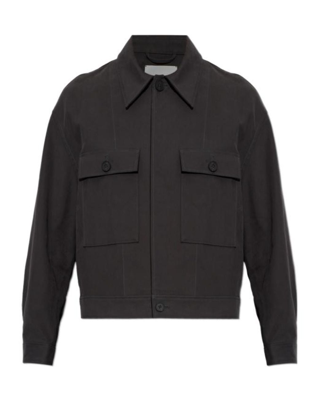 Studio Nicholson Gray Drey Button-Up Jacket for men