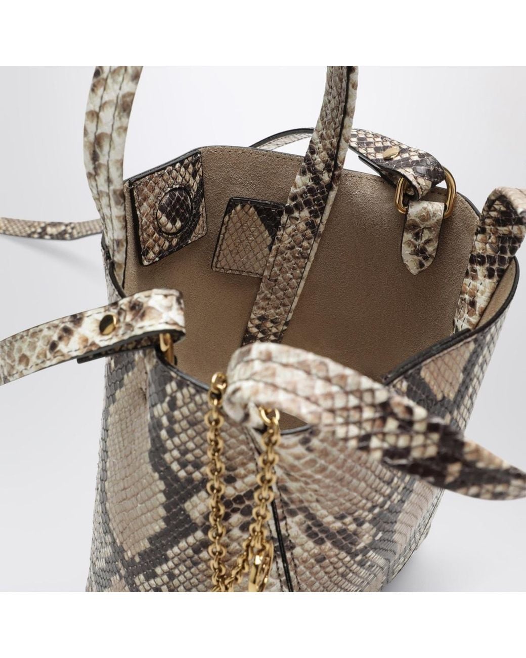 Chloé Multicolor Chloé Spin Patterned Tote Bag