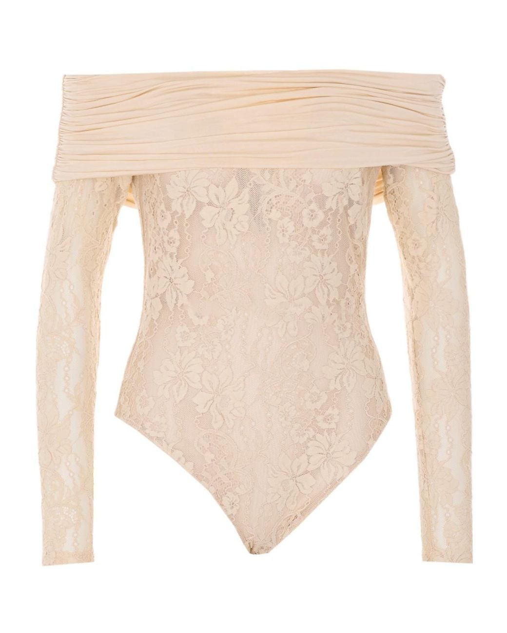 Zimmermann Natural Rebellion Draped Bodysuit