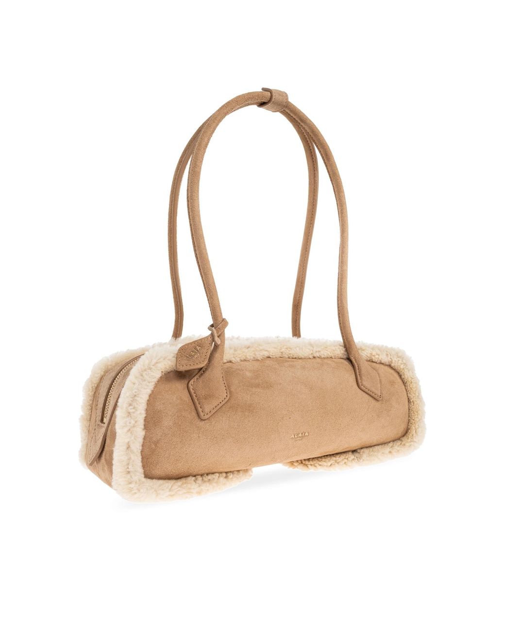 Alaïa Natural Alaïa Le Teckel Medium Bag