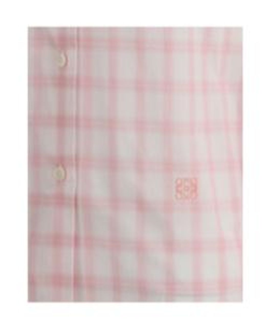 Loewe Pink Checked Shirt