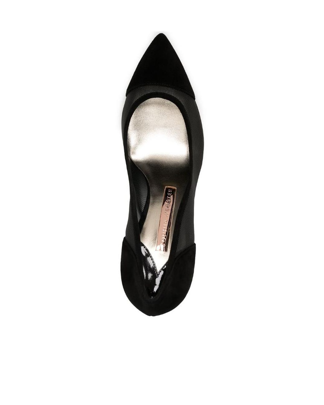 Sophia Webster Black Cusp High-Heeled Shoes