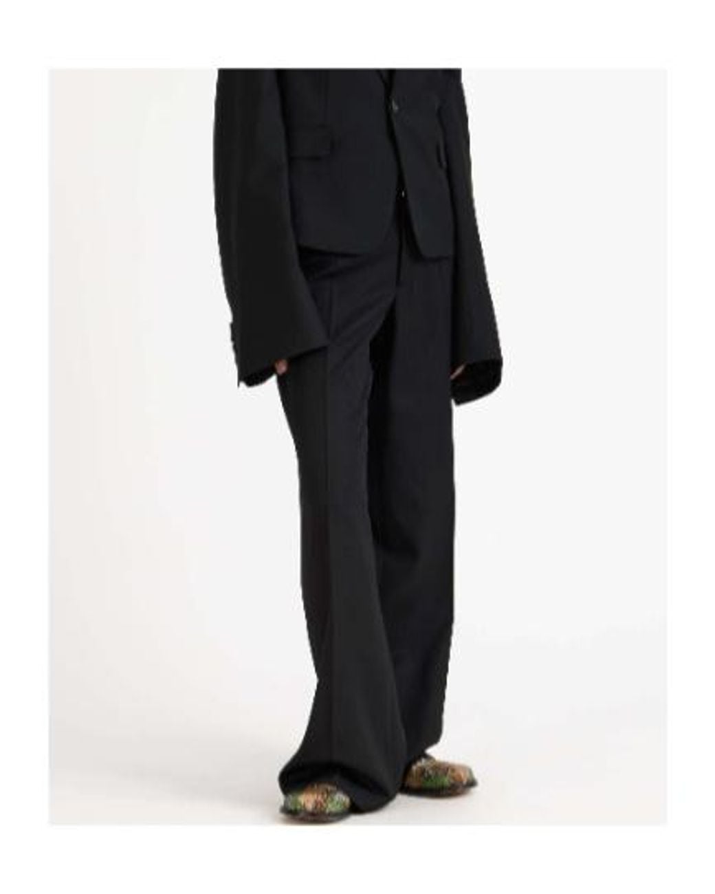 J.W. Anderson Black Tailored Trousers