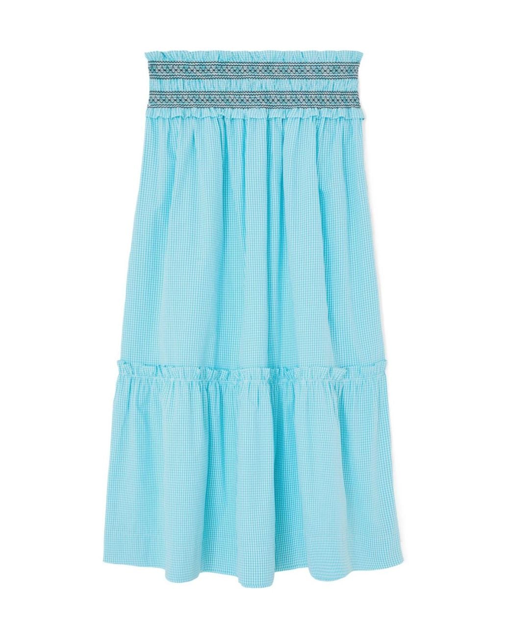 Ganni Blue Convertible Skirt