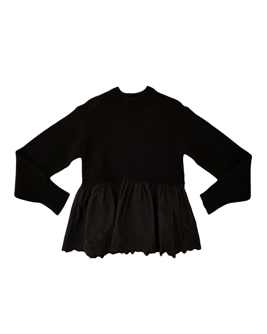 CECILIE BAHNSEN Black Bera Jumper