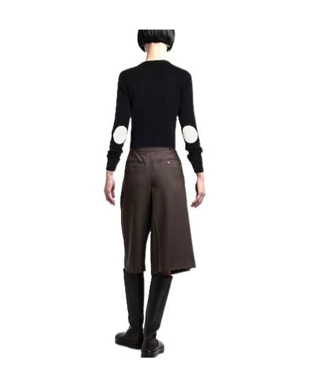 MAX&Co. Black Polka Dot Knit Sweater