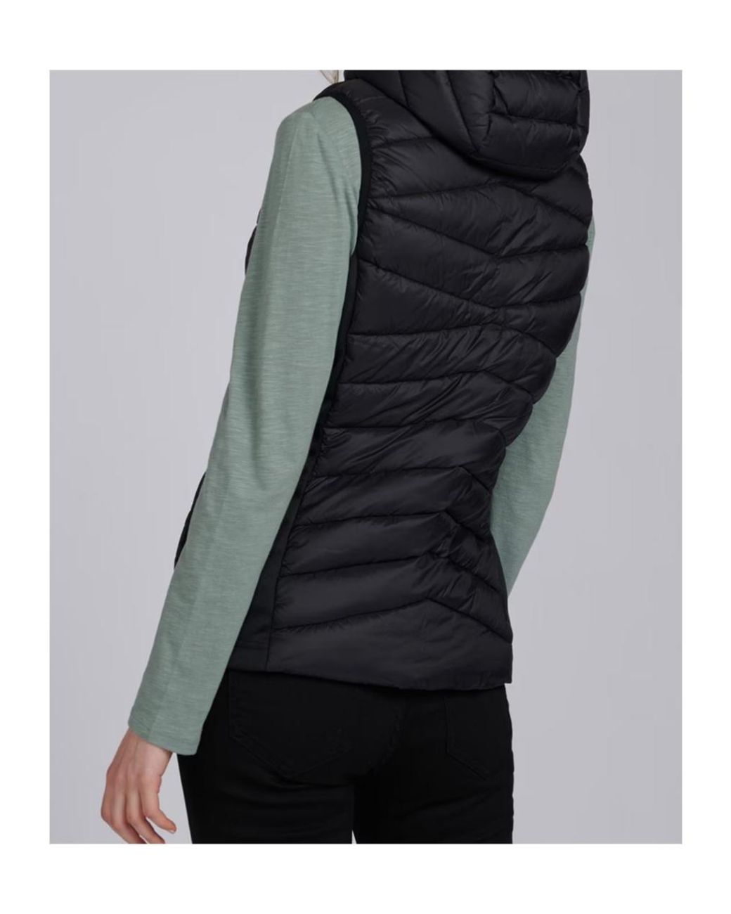 Barbour Black Grid Gilet
